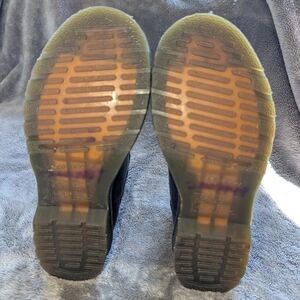 Black Boots with Translucent Soles